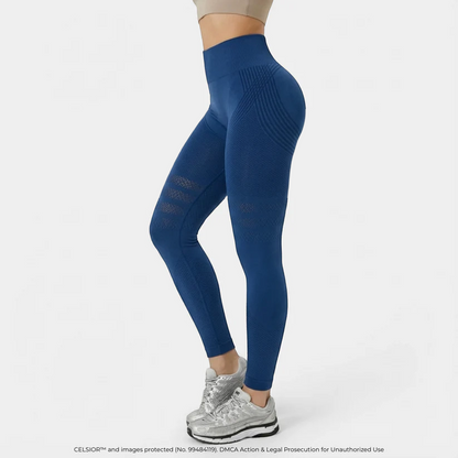 High Waisted And Hip Lifting Yoga Elastic Quick Drying Tight Pants