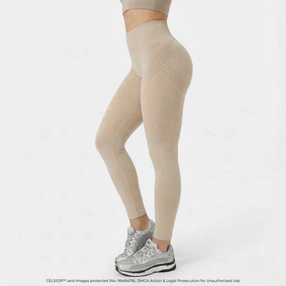 High Waisted And Hip Lifting Yoga Elastic Quick Drying Tight Pants