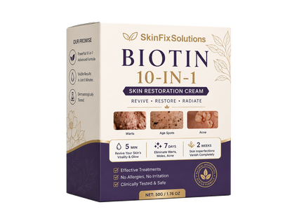 𝙎𝙠𝙞𝙣𝙁𝙞𝙭𝙎𝙤𝙡𝙪𝙩𝙞𝙤𝙣𝙨® Biotin 10-in-1 Skin Restoration Cream 🍀