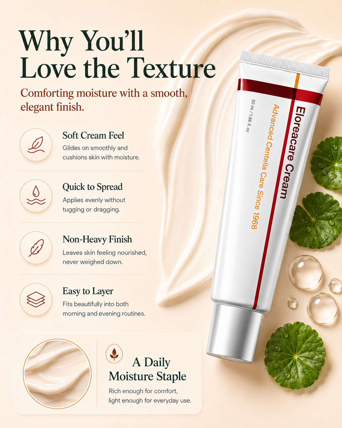 ⏳Eloreacare  Cream-Hydrating Anti-Aging Cream for Fine Lines, Dryness & Sensitive Skin