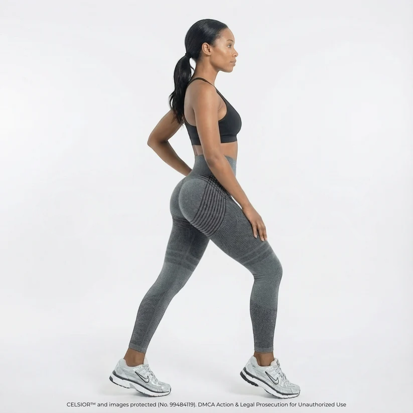 High Waisted And Hip Lifting Yoga Elastic Quick Drying Tight Pants