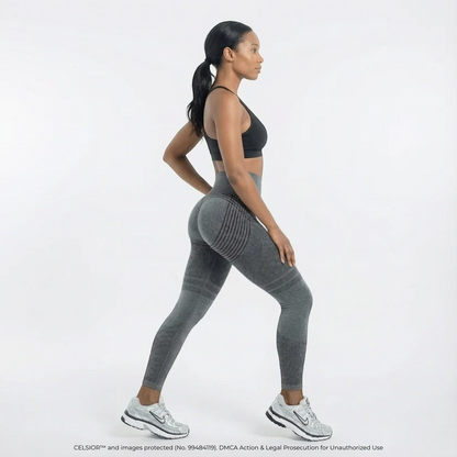 High Waisted And Hip Lifting Yoga Elastic Quick Drying Tight Pants