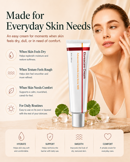 ⏳Eloreacare  Cream-Hydrating Anti-Aging Cream for Fine Lines, Dryness & Sensitive Skin