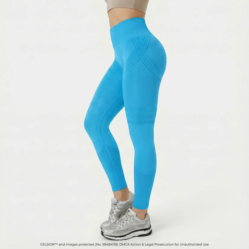 High Waisted And Hip Lifting Yoga Elastic Quick Drying Tight Pants
