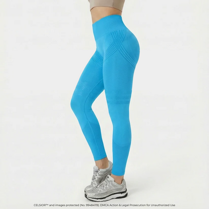High Waisted And Hip Lifting Yoga Elastic Quick Drying Tight Pants