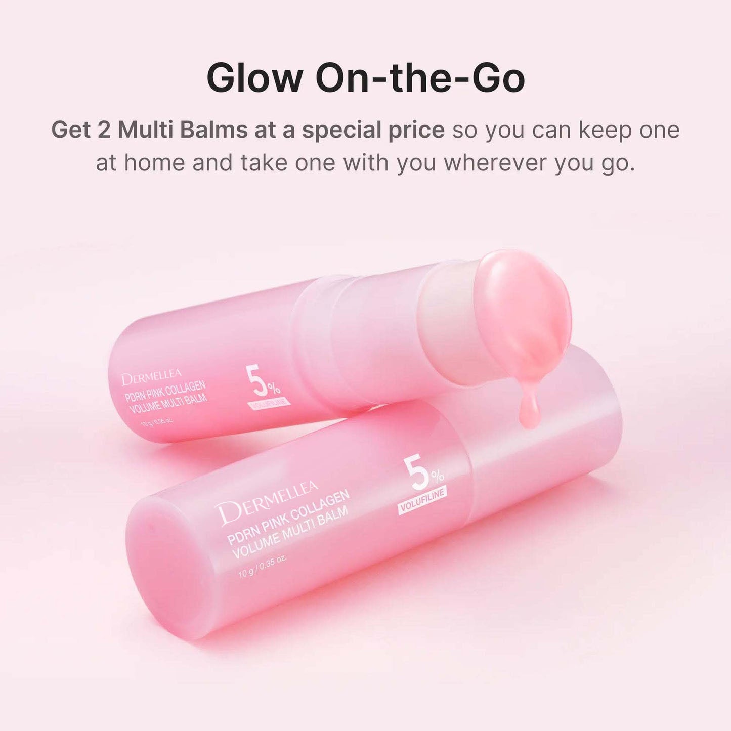 Last Day Buy 1 Get 1 Free Trimxy Korean PDRN Pink Collagen Volume Multi Balm
