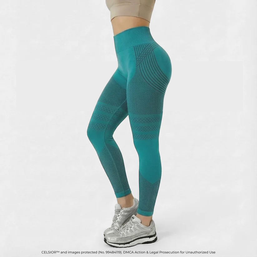 High Waisted And Hip Lifting Yoga Elastic Quick Drying Tight Pants