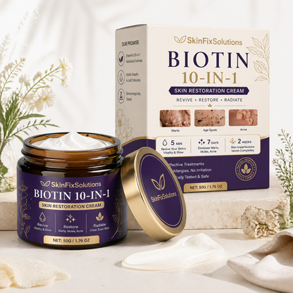 𝙎𝙠𝙞𝙣𝙁𝙞𝙭𝙎𝙤𝙡𝙪𝙩𝙞𝙤𝙣𝙨® Biotin 10-in-1 Skin Restoration Cream 🍀