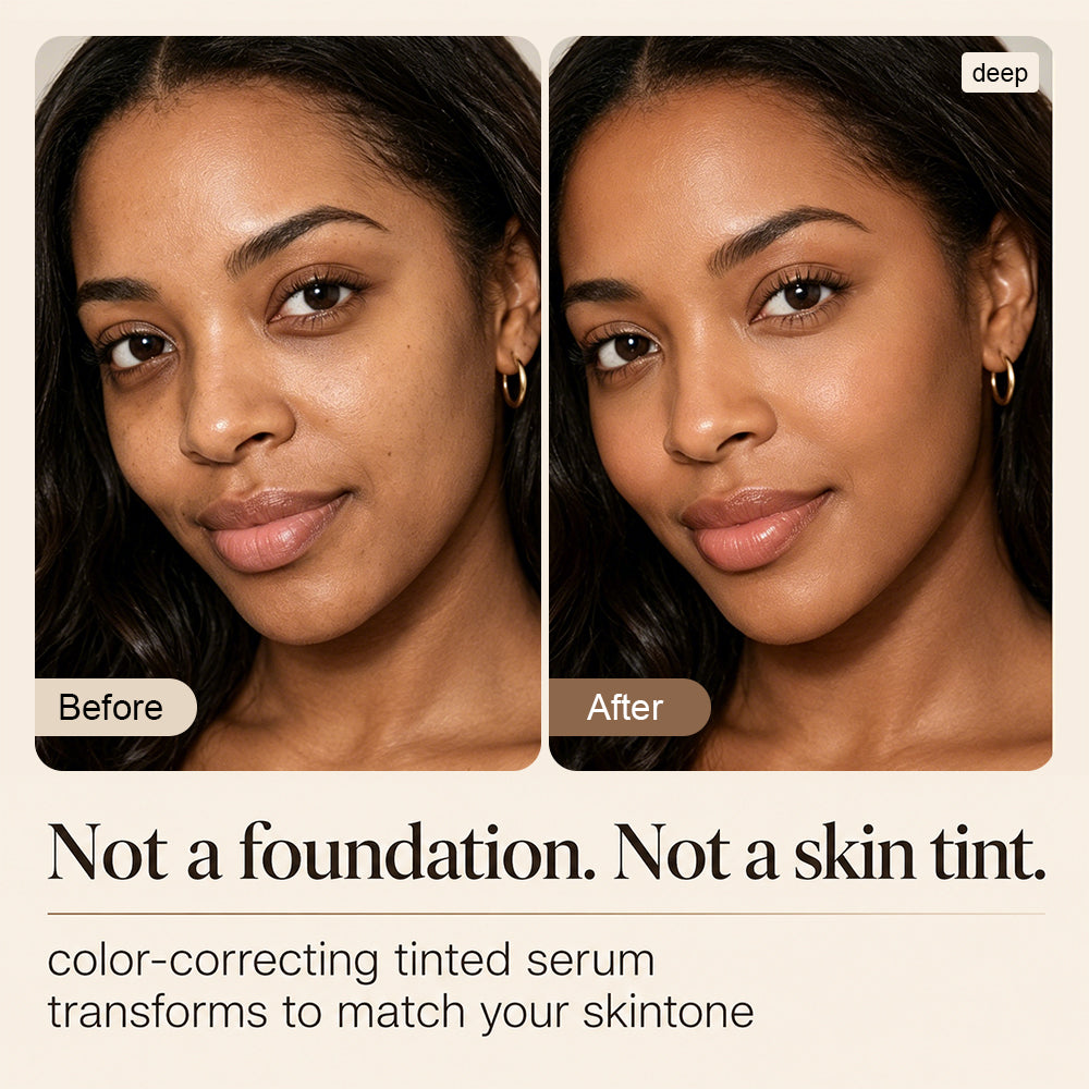 CC color-correcting tinted serum